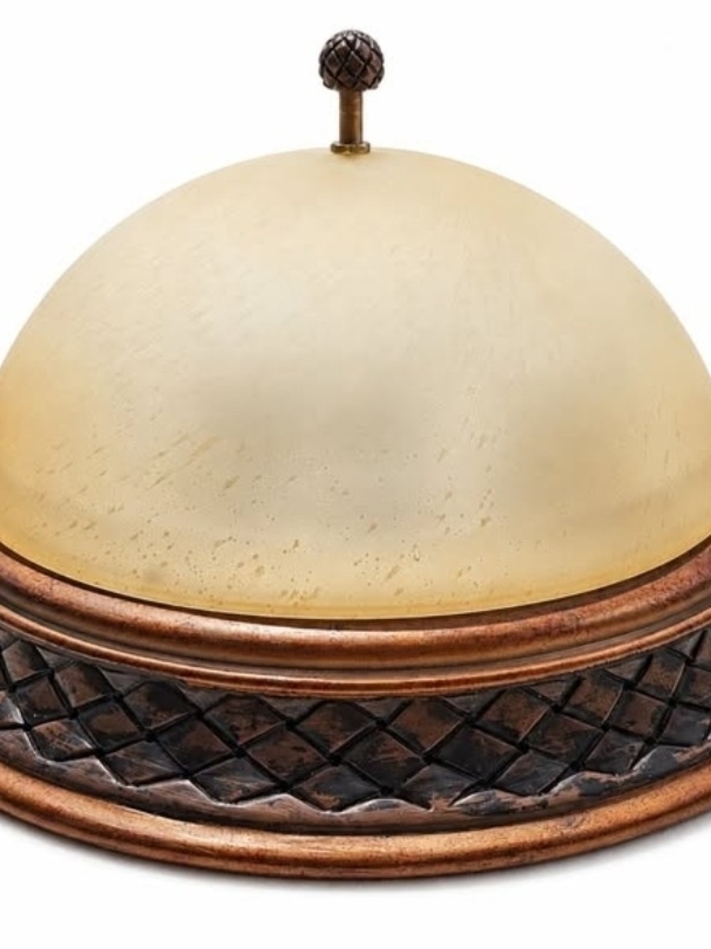 Vintage-Inspired Flush Mount Ceiling Light – Great Condition